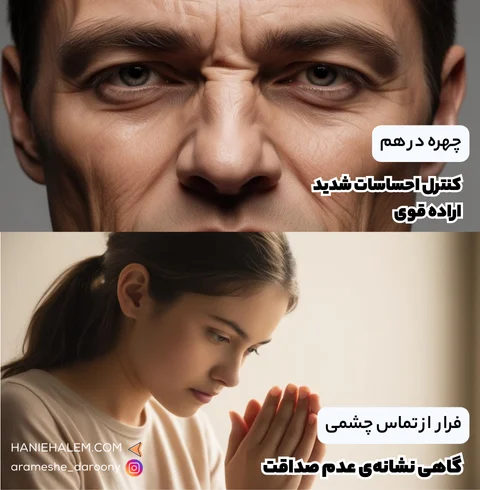شخصیت شناسی از روی حالت چهره